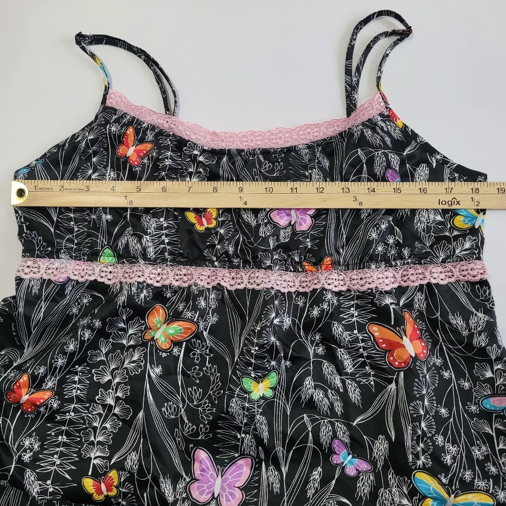 Floral Butterfly Slip Dress - Picture 8 of 9